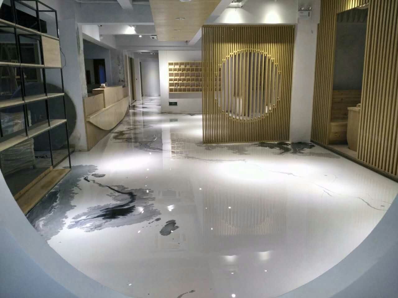 泼墨地坪案例 泼墨地坪案例